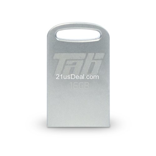 Patriot 16GB Tab Series Micro-sized USB 3.0 Flash Drive With Up To 80MB/sec & Metal Housing - PSF16GTAB3USB, only$7.99