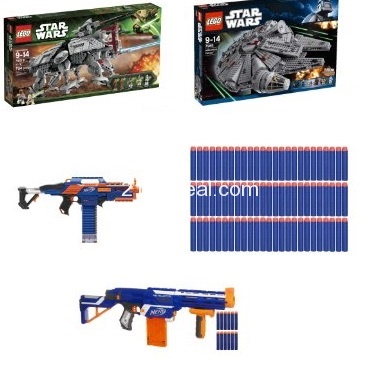 買一件，第二件降價40%！Amazon精選玩具（主要是Nerf槍和Lego玩具）大促銷！