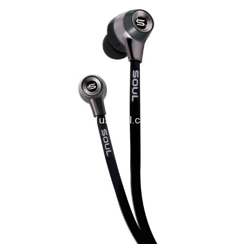 SOUL Electronics SH9BLK High-Def Sound Isolation In-Ear Headphones - Black  $14.95(85%off)