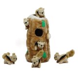 Outward Hound Hide-A-Squirrel Holiday Squeaking Dog Toys, Brown $13.49 FREE Shipping on orders over $49