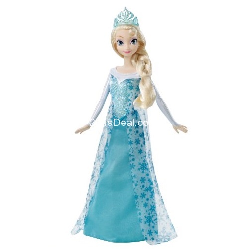 Disney Frozen Sparkle Princess Elsa Doll, only $14.99