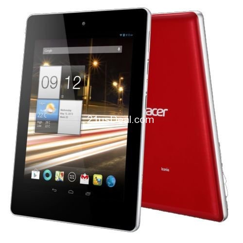Acer Iconia A1-810-L481 - 8 inch - 16GB Android v4.2 Tablet - Vermillion Red - Manufacturer Refurbished  $109.99 (39%off)  