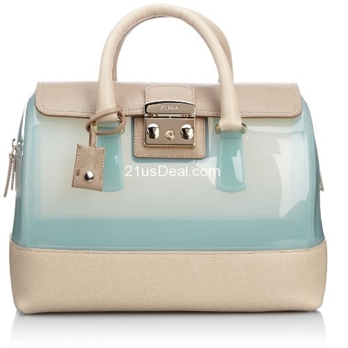 Furla Candy Vanilla M Satchel, only $298.80, free shipping