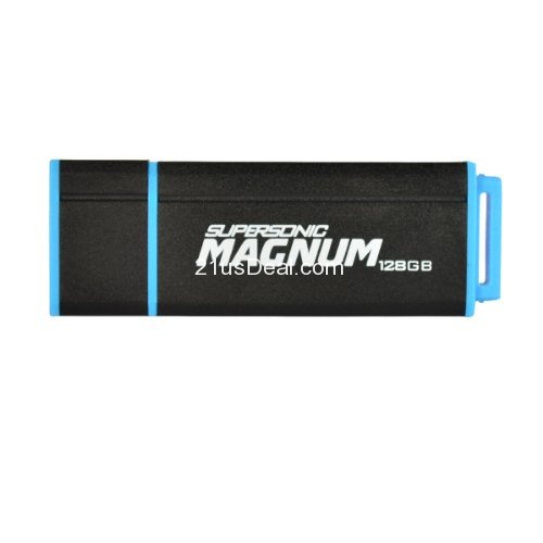 Patriot 128GB Supersonic Magnum Series USB 3.0 Flash Drive With Up To Read 260MB/sec & Write 160MB/sec- PEF128GSMNUSB, only $89.99, free shipping