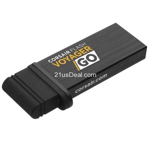 Corsair Flash Voyager GO 32GB USB3.0 micro USB OTG Flash Drive for Android devices CMFVG-32GB-NA, only $14.98