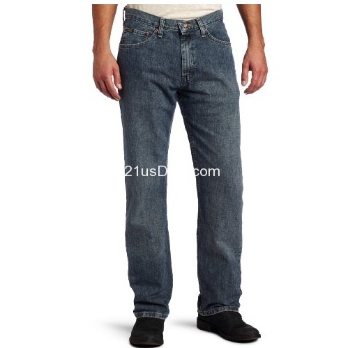 Lee Men's Premium Select Regular Fit Straight Leg Jean, only $24.29