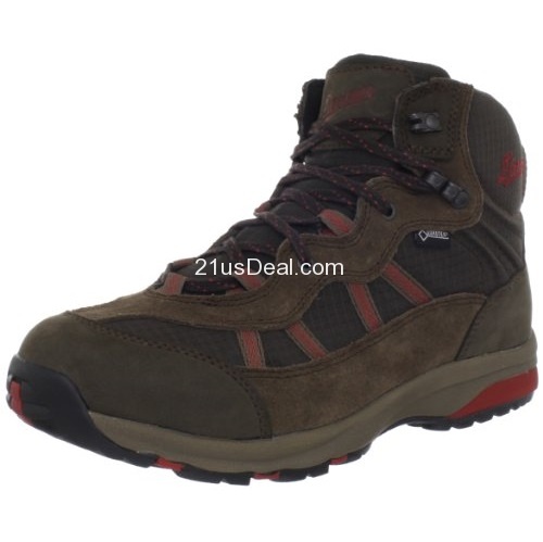 Danner Men's St Helens Chukka Brown/Red Hiking Boot, only $91.98 , free shipping