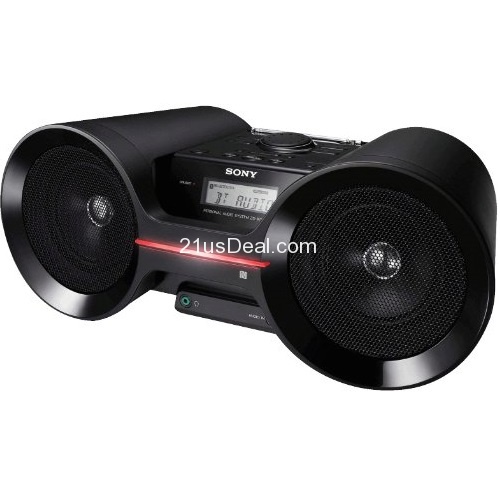 Sony ZSBTY50 Portable NFC Bluetooth Wireless Boombox Speaker System, only $79.99, free shipping