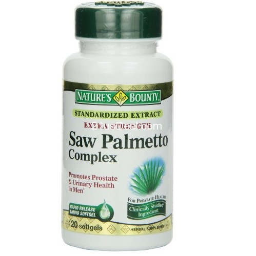Nature's Bounty Extra Strength Saw Palmetto Complex, 120 Softgels,  only $5.73, free shipping