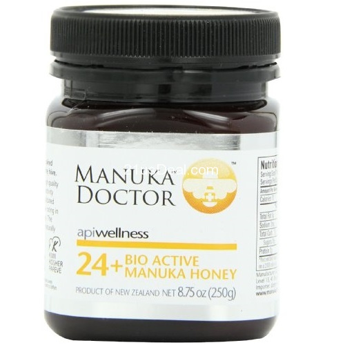 史低价！顶级！Manuka Doctor 新西兰麦芦卡蜂蜜250克 独麦素UMF24+，现仅售$15.84，免运费