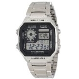 Casio Men's AE1200WHD-1A Stainless Steel Digital Watch, Only $15.04
