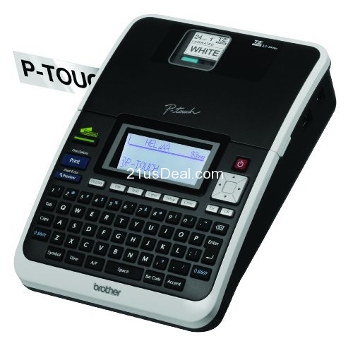 Brother PC Connectable Labeling System with Carry Case (PT2730VP), only $49.99, free shipping