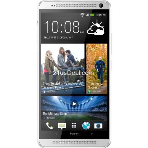 HTC One Max 32GB 4G LTE Unlocked GSM Android Smartphone - Silver $478.98
