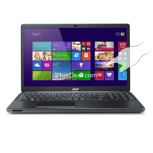 Acer Aspire E1-572P-6857 15.6-Inch Touchscreen Laptop (Clarinet Black), only $399.99, free shipping