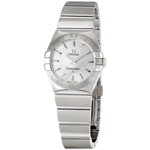 Omega Women's 123.10.27.60.02.002 Constellation Silver Dial Watch, only $1,675.00, free shipping