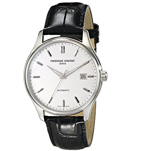 Frederique Constant Men's FC303S5B6 Index Analog Display Swiss Automatic Black Watch only $475.00, free shipping