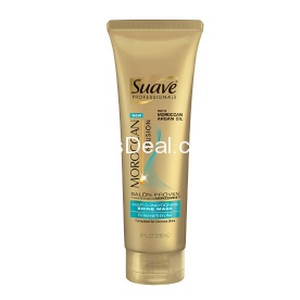 Amazon-Only $0.99 Suave Professionals Moroccan Infusion Deep Conditioning Shine Mask, 8 Ounce