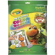 Crayola Color Wonder Dinosaur Train Coloring Pad Markers    $5.99 (50%off) 