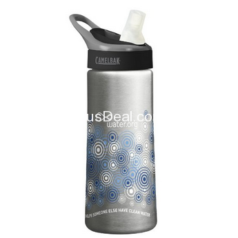 Limited Edition Water.org CamelBak Groove Water Bottle (Stainless Steel)  $28.00 