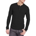 7 For All Mankind Men's Ribbed Henley $35.4 FREE Shipping