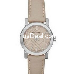 Burberry Classic Engraved Leather Ladies Watch BU9207  $229.95(42%off)