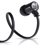 JLab JBuds J4 Heavy Bass Metal In-Ear Earbuds Style Headphones with Travel Case (Obsidian Black) $25.40 