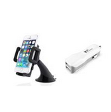 Aukey AK-3D Universal Windshield Mount Car Smartphone Holder Cradle for iPhone 5S 5C 5 4S 4 / Samsung Galaxy S5 S4 S3, Note 3 2 / Google Nexus / HTC One, One 2 (M8) / Motorola MOTO X, G / Nokia 1020 520 / LG Optimus; Compact Size GPS; and more  $14.99 (25%off)