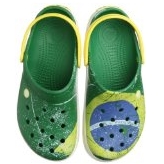 Crocs卡洛馳Crocband 世界盃之巴西隊男款洞洞鞋使用折扣碼后$27.96