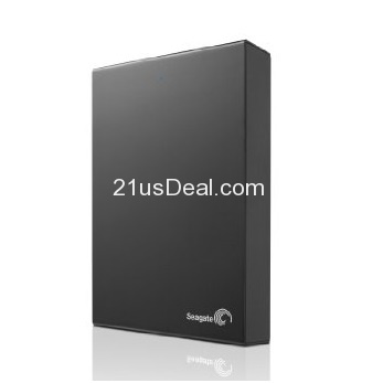 史低价！Seagate希捷 5TB外置硬盘，原价$249.99，现仅售$119.99，免运费 
