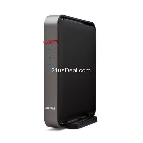 BUFFALO布法罗AirStation AC 1750 (1300 + 450 Mbps) Gigabit Dual Band Open Source DD-WRT Wireless Router - WZR-1750DHPD, only $119.99, free shipping