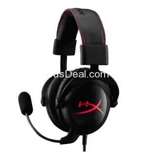 Kingston Technology HyperX Cloud Gaming Headset, Black (KHX-H3CL/WR), only $59.99, free shipping