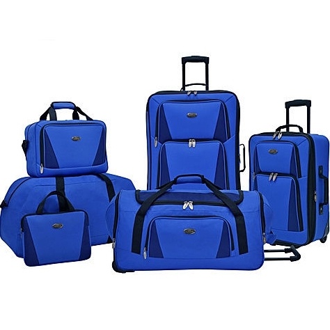 U.S. Traveler Palencia 5-Piece Luggage Set 3 Colors $99.99 Free shipping