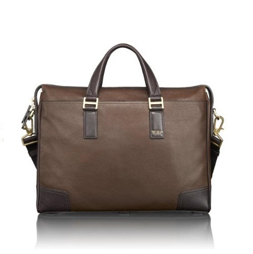 Tumi Luggage Beacon Hill Irving Slim Leather Brief, only $297.00, free shipping after using coupon code 