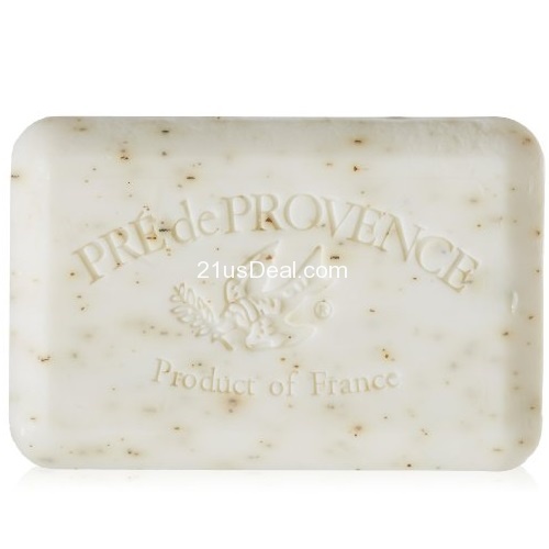 史低價！Pre de Provence 法國普潤普斯 梔子花香型 傳統手工香皂，8.82oz，原價$13.35，現點擊coupon后僅售$4.80，免運費。多種香味同價！