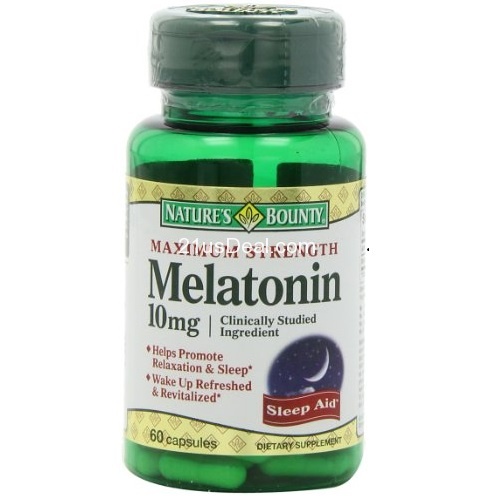 Nature's Bounty Maximum Strength Melatonin 10mg Capsules, 60-Count, only $4.55, free shipping after clipping coupon and using SS