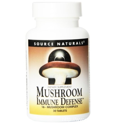 史低价！Source Naturals 蘑菇免疫防御片，30粒，原价$13.09，现仅售 $6.94，免运费
