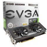 史低！EVGA GeForce GTX760 2GB SC w/ACX Cooler电脑显卡$219.99 免运费