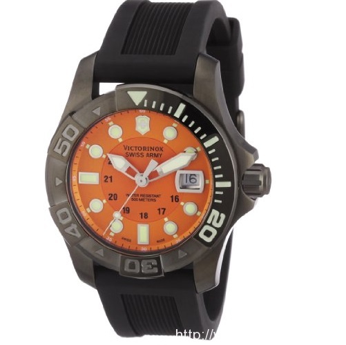 Victorinox Swiss Army Men's 241428 Dive Master 500 Orange Dial Watch, only $284.95 , free shipping