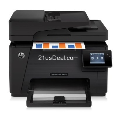 速搶！史低價！HP惠普M177FW 無線彩色激光列印、掃描、複印和傳真一體機，現僅售$199.00，免運費