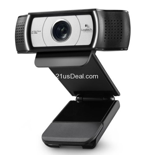 Logitech Webcam C930e (Business Product) with HD 1080p Video and 90-degree Field of View, only $73.00 , free shipping