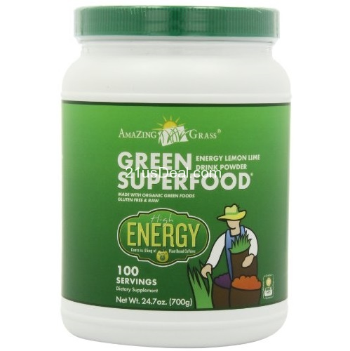 Amazing Grass Green Superfoods, Green Energy, 24.7oz, only $31.78, free shipping