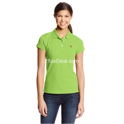 U.S. Polo Assn. Juniors Solid Polo with Small Pony, only $11.69, free shipping