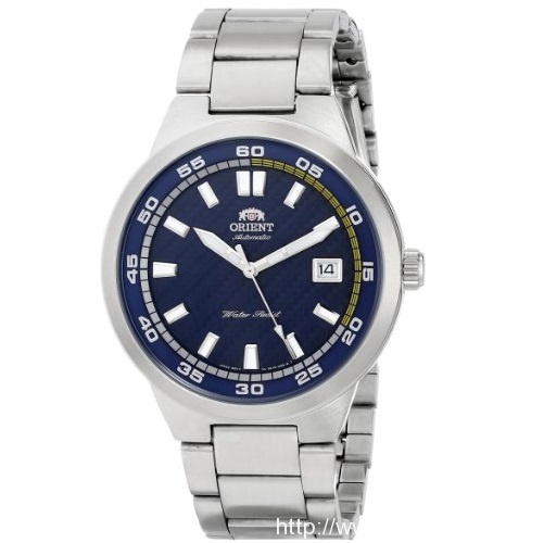 Orient Men's FER1W002D0 Brazen Analog Display Japanese Automatic Silver Watch, only $87.79 , free shipping