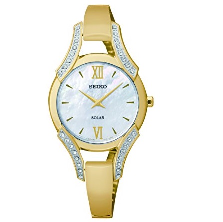 Seiko Women's SUP216 Analog Display Japanese Quartz Gold Watch, only $83.50 , free shipping