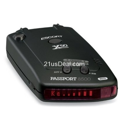 Escort Passport 8500X50 Black Radar Detector, Red Display, only $139.99 , free shipping