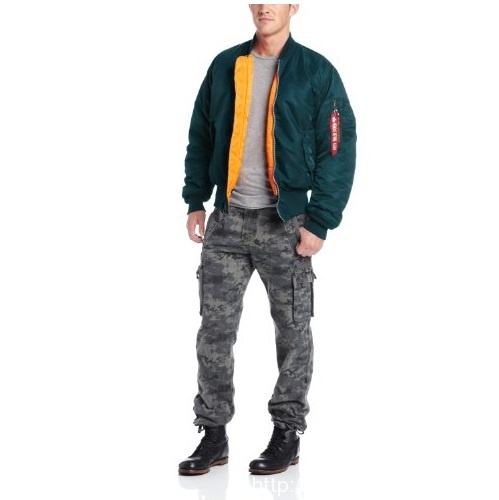 Alpha Industries Men's MA-1 Bomber Flight Jacket, only $45.22, free shipping