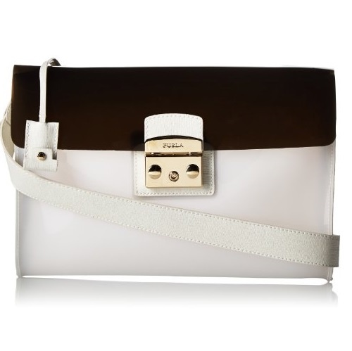 Furla Candy Vanilla M Pochette Cross Body Bag,Petalo,One Size, only  $161.48, free shipping