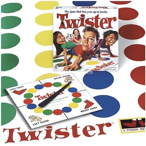 美劇中經常出現的經典桌游！聚會神器Twister扭扭樂，現僅$19.48！