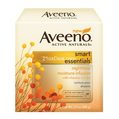 史低價！Aveeno 艾維諾 天然植物抗氧化 雙重抗皺保濕晚霜，1.7oz(48克），原價$15.59，現僅售$8.79 