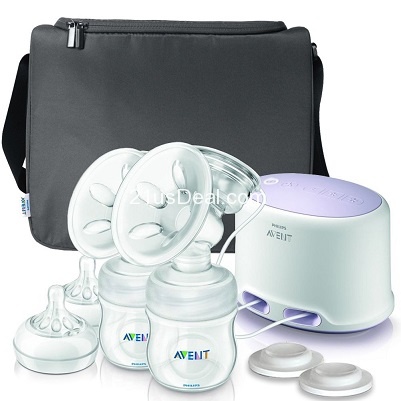 Philips AVENT Double Electric Comfort Breast Pump, 2014 Version, only $119.99 , free shipping